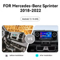 Autoradio 4G+64G Android 13 WIFI Für Mercedes-Benz Sprinter B907 B910 2018-2022