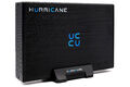 Hurricane GD35612 2TB Aluminium Externe Festplatte 3.5" HDD USB 3.0 für Mac PC