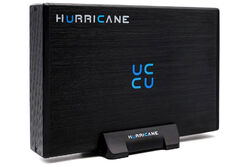 Hurricane GD35612 2TB Aluminium Externe Festplatte 3.5" HDD USB 3.0 für Mac PC