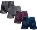 5er Pack Herren Boxershorts Unterwäsche Baumwolle Unterhose gestreift M-3XL 05/1