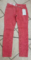 Mac Damen Jeans Hose rot Gr. 36 neu