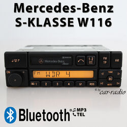 Original Mercedes W116 Radio Classic BE1150 Bluetooth Radio MP3 V116 S-Klasse CC