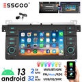 32G Android 13 Apple Carplay Autoradio GPS WiFi Für BMW 3er E46 M3 Rover 75 MGZT