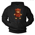 Teddybär Hoodie für Jungs Jungen Sweatshirt Pullover Kapuzenpullover Teddy Pulli