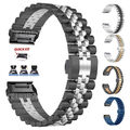 Für Garmin Fenix 8 7 7X 6 6X Pro Epix Pro 5 5X Plus E Quickfit Edelstahl Armband