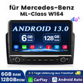 8Kern Android13 128G Für Mercedes Benz W164 GL320 ML350 X164 Autoradio GPS Navi