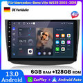 Für Mercedes-Benz Vito W639 2003-2015 Carplay Android13 Autoradio GPS NAVI 128GB