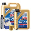 Motoröl 5W30 LIQUI MOLY Longlife Iii 6L+MAHLE Ölfilter+Cera Tec+Ölablassschraube