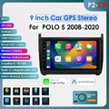 2+32GB CarPlay Android13 Autoradio GPS Navi RDS Für VW Polo 5 2008-2020 SWC BT