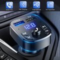 Drahtloser Bluetooth 5.0-Auto-Fm-Transmitter-Adapter Freisprecheinrichtung ∑