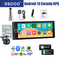 Radio 1 DIN Auto Mit Bildschirm GPS Bluetooth WIFI 2+32GB Apple Carplay + Kamera