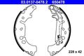 ATE Bremsbackensatz Hinten Opel, Fiat 03.0137-0478.2