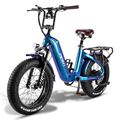 Carbon E Mountainbike 20 Zoll Elektrofahrrad 500W E-Bike Pedelec Fatbike 40KM/H