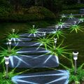 6/12 LED Solarleuchten für Garten Solarlampe Außen Solar Wegeleuchte Wasserdicht