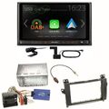 ZENEC Z-N528 Android Auto CarPlay Einbauset für Mercedes A W169 B Klasse W245