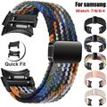 Quickfit Nylon Magnet Armband Für Samsung Galaxy Watch 7/6/5/4 44 40mm 6 Classic