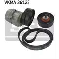 ORIGINAL® Skf VKMA 36123 Keilrippenriemensatz für Volvo: S40 I V40 Kombi