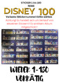 Rewe DISNEY 100 Jahre Jubiläum (2023) - Sticker Nummer 001 bis 180 zum auswählen