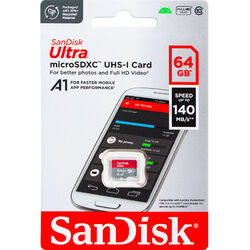 Sandisk Micro SD 32GB 64GB 128GB 256GB 512GB ULTRA EXTREME PRO Speicherkarte