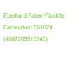 Eberhard Faber Filzstifte Farbsortiert, 1 St. 551024 (4087205510240)