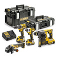 18V/3x5Ah Akku-Kombopack (DeWALT DCK422P3-QW)