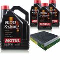 MOTUL 8 L 5W-30 MOTOR-ÖL+MANN-FILTER für Land Rover Range Sport LW 5.0 V8 IS C