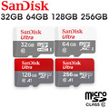 SanDisk Ultra Micro SD Speicherkarte Klasse 10 SDHC SDXC 16GB 32GB 64GB 128GB 256GB