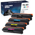 4 Toner Kompatibel zu Brother HL-L 8260 CDW DCP-L 8410 CDN MFC-L 8900 CDW TN-423