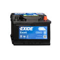 Exide Excell EB602 12V 60Ah 540A Blei-Säure Autobatterie 50Ah 62Ah 71Ah 74Ah