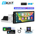 7" Android13 DAB+ Autoradio Carplay GPS Navi WiFi Bluetooth USB 1DIN RDS 64G Kam