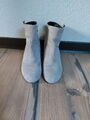 Gabor Comfort Stiefelette ankle boots Beige Nubuk Leder Gr. 38 nagelneu taupe 