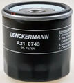 Ölfilter Anschraubfilter A210743 DENCKERMANN für AUDI SEAT SKODA VW CUPRA FORD