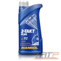 MANNOL 1 L LITER 2-TAKT PLUS MOTOR-ÖL ZWEIRADMOTORFAHRZEUGE