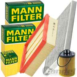 MANN FILTER INSPEKTIONSPAKET passend für OPEL CORSA D 1.0+1.2+1.4 60-90 PS