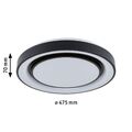 Paulmann LED Deckenleuchte Rainbow mit Regenbogeneffekt  475mm RGB, Tunable Whit