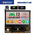 CAM Autoradio Nav Navigation Bluetooth FM CarPlay Ausfahrbarem Display Android13