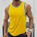 Urlaub Herren Oberteile Herren Weste Sommer T-Shirts leicht Stretch einfarbig