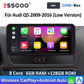 Für Audi Q5 10.25" 8-Kern 6+128G Autoradio GPS DAB+ BT CarPlay Android 13 4G LTE