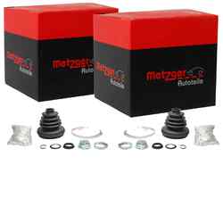 2x METZGER ACHSMANSCHETTEN SATZ passend für AUDI A3 TT SEAT CORDOBA LEON TOLEDO