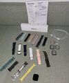 Apple Watch SE 44mm Space Grau Aluminiumgehäuse mit Schwarz Sportarmband -...