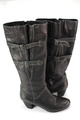 Marc  Gr.41 Damen Stiefel Stiefeletten Boots Winter Schwarz  Leder   TOP  E 723