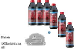 6 L LIQUI MOLY DSG Getriebeöl 8100 MEYLE Getriebeölfilter für VW Touran 1.4 FSI