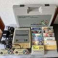 Nintendo Super Famicom Super Mario World Storage Case SNES Bundle mit 11 Spielen