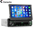 1DIN 7" Flip Autoradio Touchscreen Bildschirm Bluetooth USB SD MP5 Player Radio