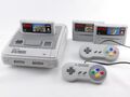 SNES / Super Nintendo Konsole + Mario Spiel, ORIGINAL Controller - Zustand: TOP