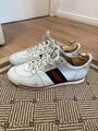 Gucci Sneaker aus Leder - Micro Guccissima 233334