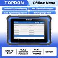 NEW TOPDON Phoenix Nano-E KFZ OBD2 Diagnosegerät ALLE SYSTEM ECU Coding 35+Reset