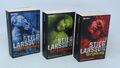 STIEG LARSSON 1-3 Vergebung Verblendung Verdammnis MILLENNIUM TRILOGIE  3x Buch