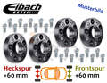 Eibach Pro-Spacer Spurplatten schwarz 60mm p.A. für BMW X5 E53 :: 2000 >> 2006