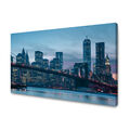 CANVAS Leinwandbilder XXL Wandbilder Kunstdruck Architektur New York USA Standt